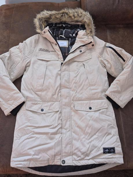 Predĺžená bunda parka, reserved,158
