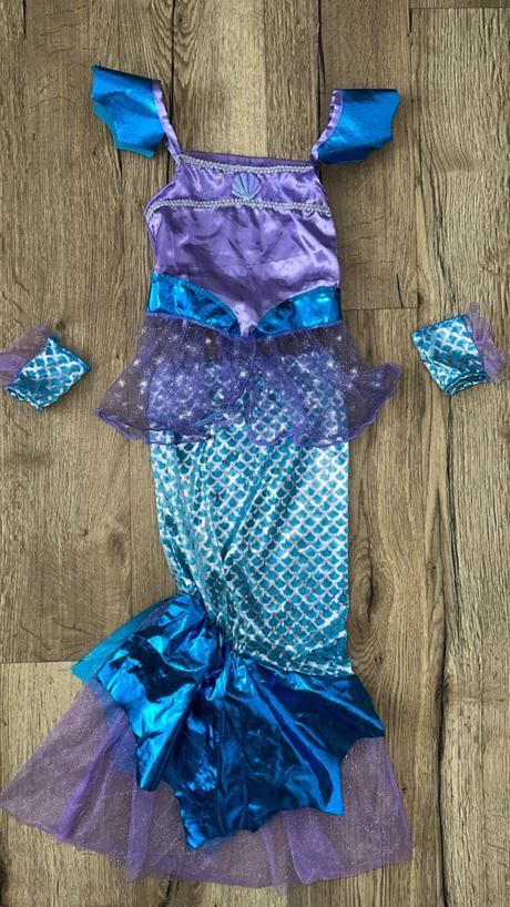 Morská víla maska, karneval,