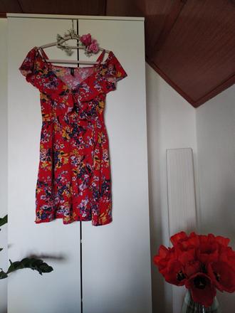 Kvetinkové krátke šaty, colours of the world,s