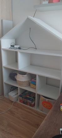 Domček na hračky z dreva,