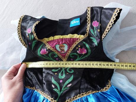 Princeznovské šaty. 2x popoluška, anna z disney, disney,104