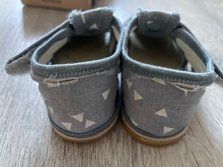 Rak papučky na suchy zips protišmykové 22 triangle, rak,22