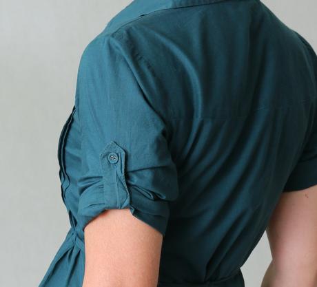 Letná bavlnená košeľa - dámska/dievčenská, 34