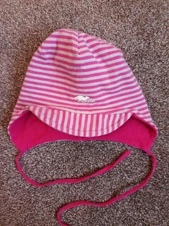 Čiapka na šnúrky, prechodná 2-vrstvová, 46-48 cm, rada,48