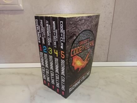 Suzanne collins - the underland chronicles x5, 