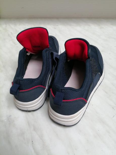 Tenisky pre chlapcov na suchý zips modre vel. 31, 31