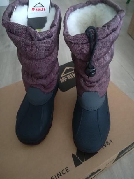 Pekné nové čižmičky,teplé na zimu, mckinley,34