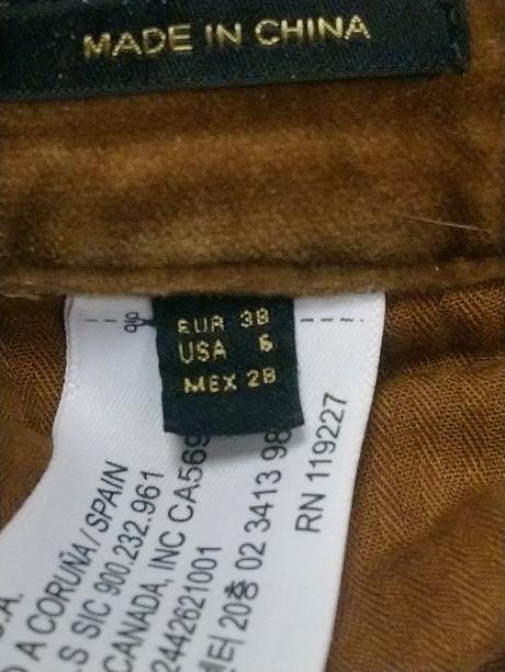 Dámske hnedé elastické nohavice, massimo, xs/s, xs