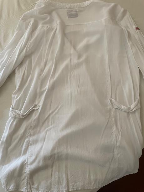 Biela jemna bluzka, superdry,m