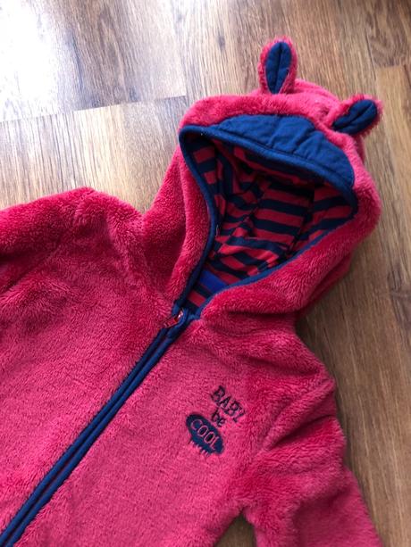 Hrubý podšitý macko overal, lupilu,92