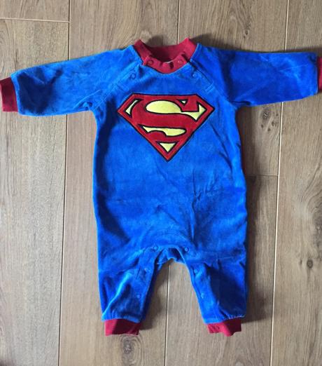 H&m velúrové pyžamo, overal na spanie veľ. 62, h&m,62