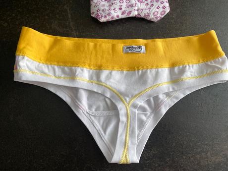 Bavlnené tangá s motýľom lovelygirl by emy, xs