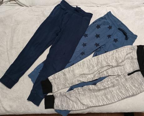 Tepláky tenké h&m  134, h&m,134