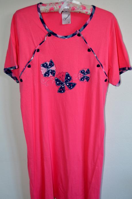 Kojenecká nočná košeľa so županom, vienetta secret,l - xxl