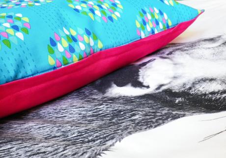 Obliečka na vankúš rain drops-1 50x50cm, šírka (cm): 50,dĺžka (cm): 50