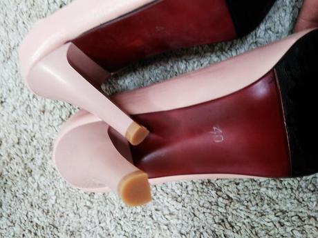 Damske ruzove lodicky, 38