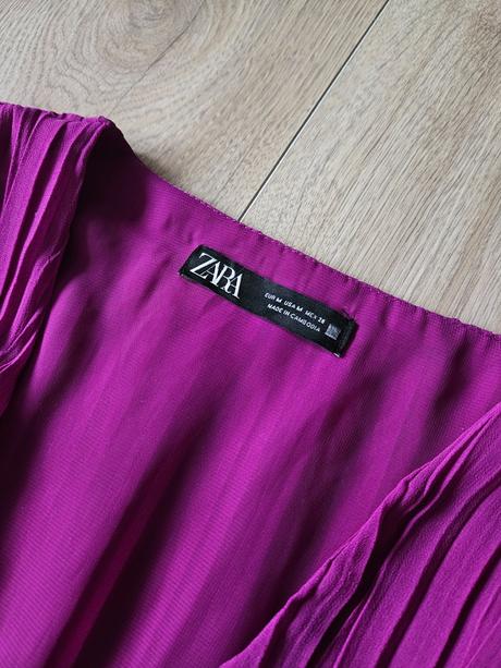 Plisované šaty zara, zara,m