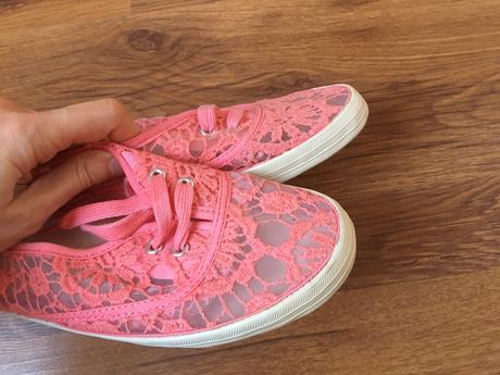 Čipkové tenisky, f&f,38