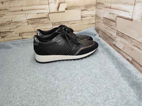 Geox 41 - dámske kožené tenisky, geox,41