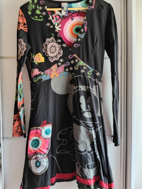 Desigual mickey originál trendy saty l, desigual,l