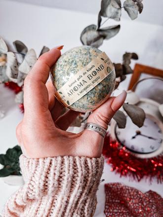 Šumivá guľa - zelený čaj,