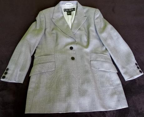 Luxusné dámske sako escada-originál, veľ. xl / 44, xl