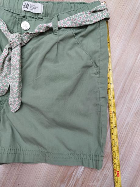 Kraťasy s opaskom zn. h&m, h&m,128