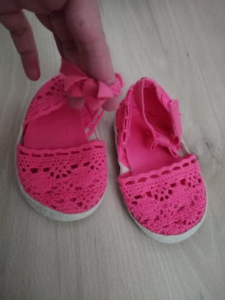 Detské espadrilky neonové vd 11,5 cm, 20