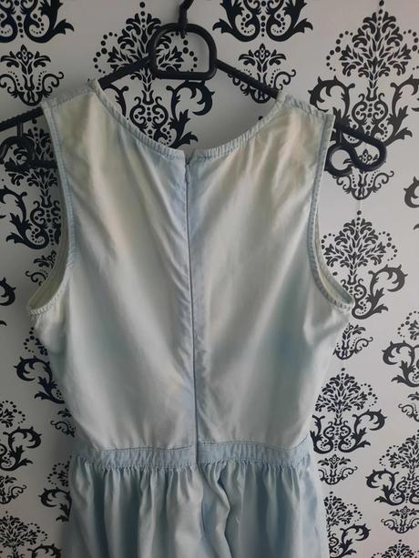 Letné denim tenké šaty, xs