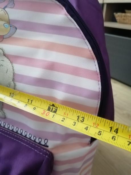 Ruksak teddy s visačkou,