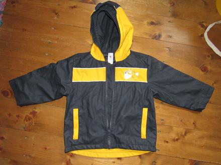 Pogumovaná bundička s líštičkou, baby club,92