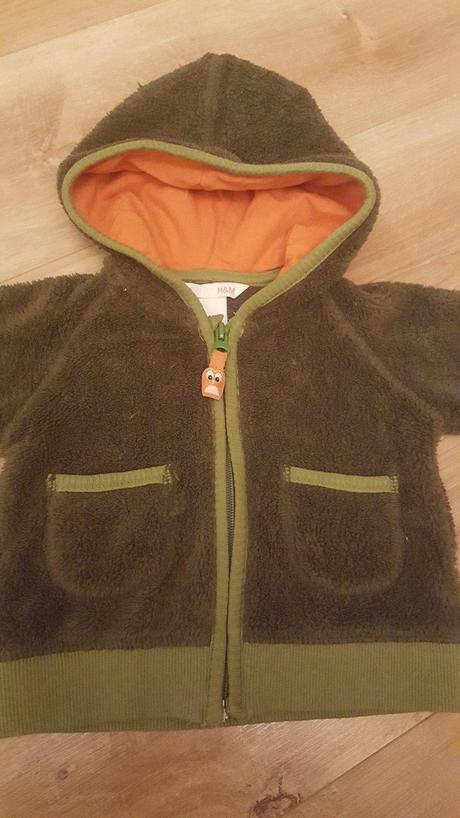 Teplá mikinka č.68, h&m,68