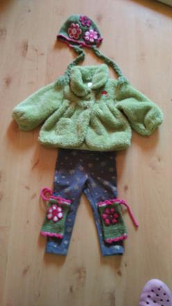 Kompletik stucne a čiapka hackovane, 74