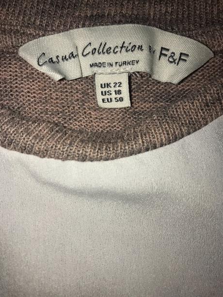 Dámske tričko - veľ. 50, f&f,50