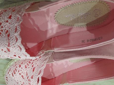 Espadrilky so slamenou podrážkou, nelli blu,34