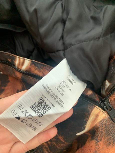 Reima kurikka zimná kombinéza 122/128, reima,122 / 128