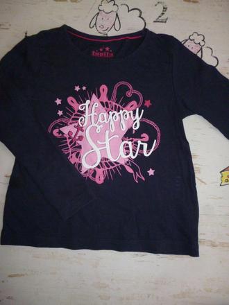 Tmavomodré tričko, lupilu,98