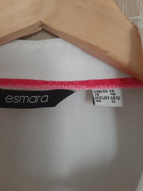 Biela blúzka, esmara,38