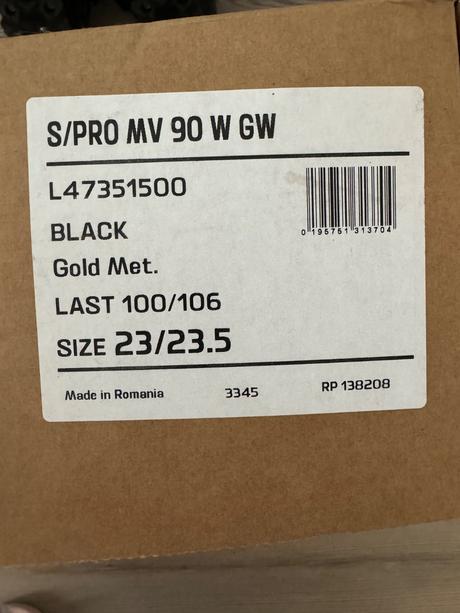 Nové lyžiarky salomon s/pro mv 90 w gw, salomon,37