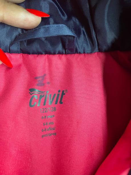 Predám prechodnú bundu 122/128, crivit,122