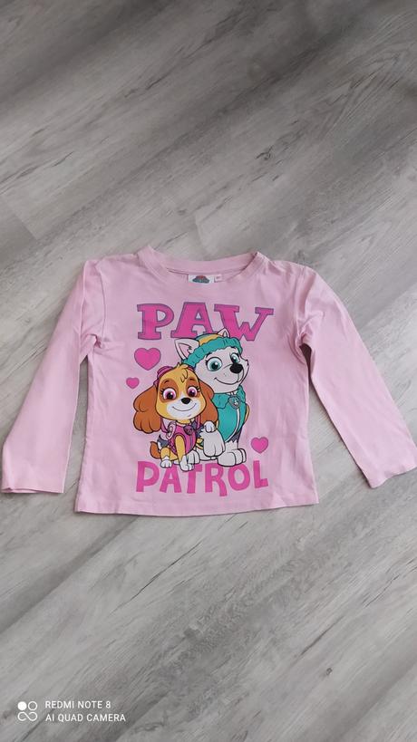 Dievčenské tričko paw patrol v.104, nickelodeon,104