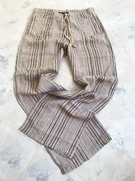 Ľanové nohavice, dorothy perkins,l