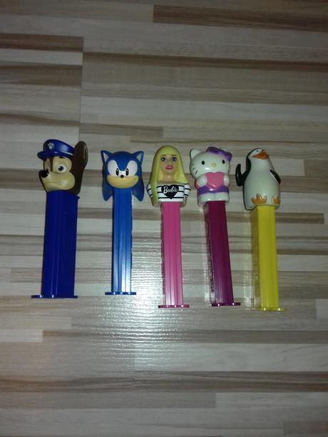 5x držiaky na pez cukríky, 