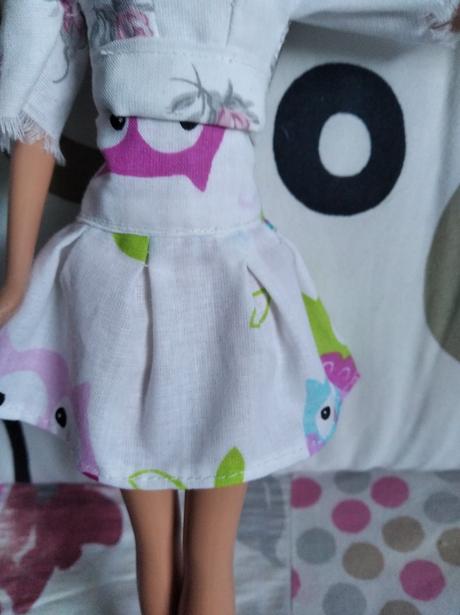 Sukne babiku barbie, 