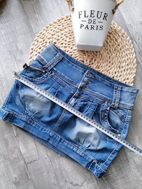 Riflová sukňa mini dromedar 27, dromedar,s