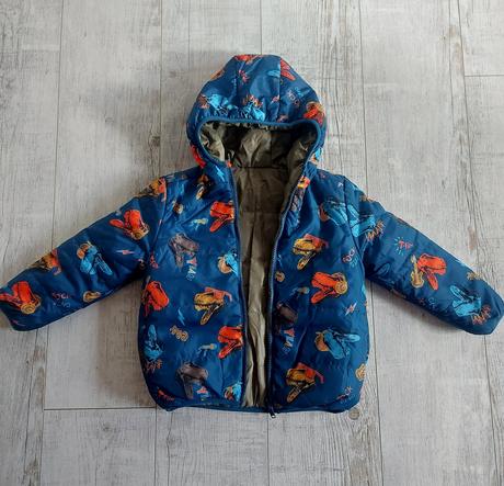 Obojstranná dinosaurová bunda losan, losan,104