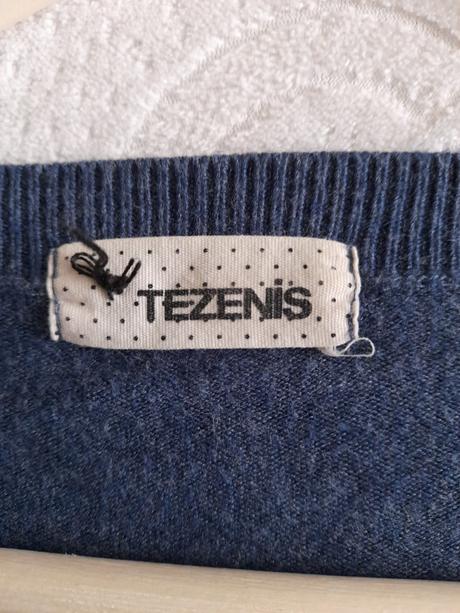 Modrý svetrík, tezenis,38