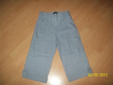 3/4 sivé nohavice, m