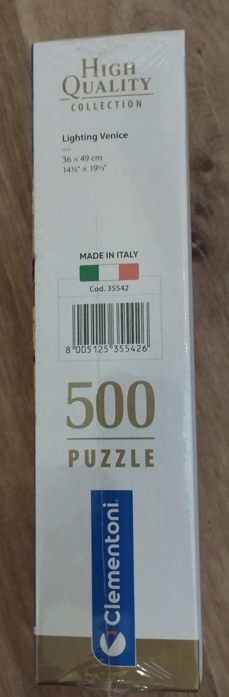Puzzle benátky, 