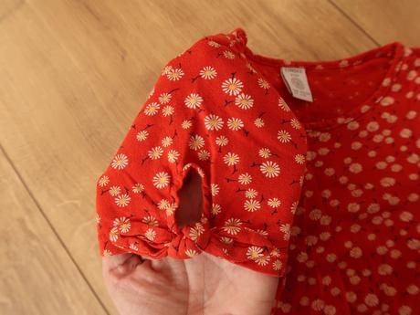 Letné šaty lindex 122/128 (6-8 r.) margarétky, lindex,122